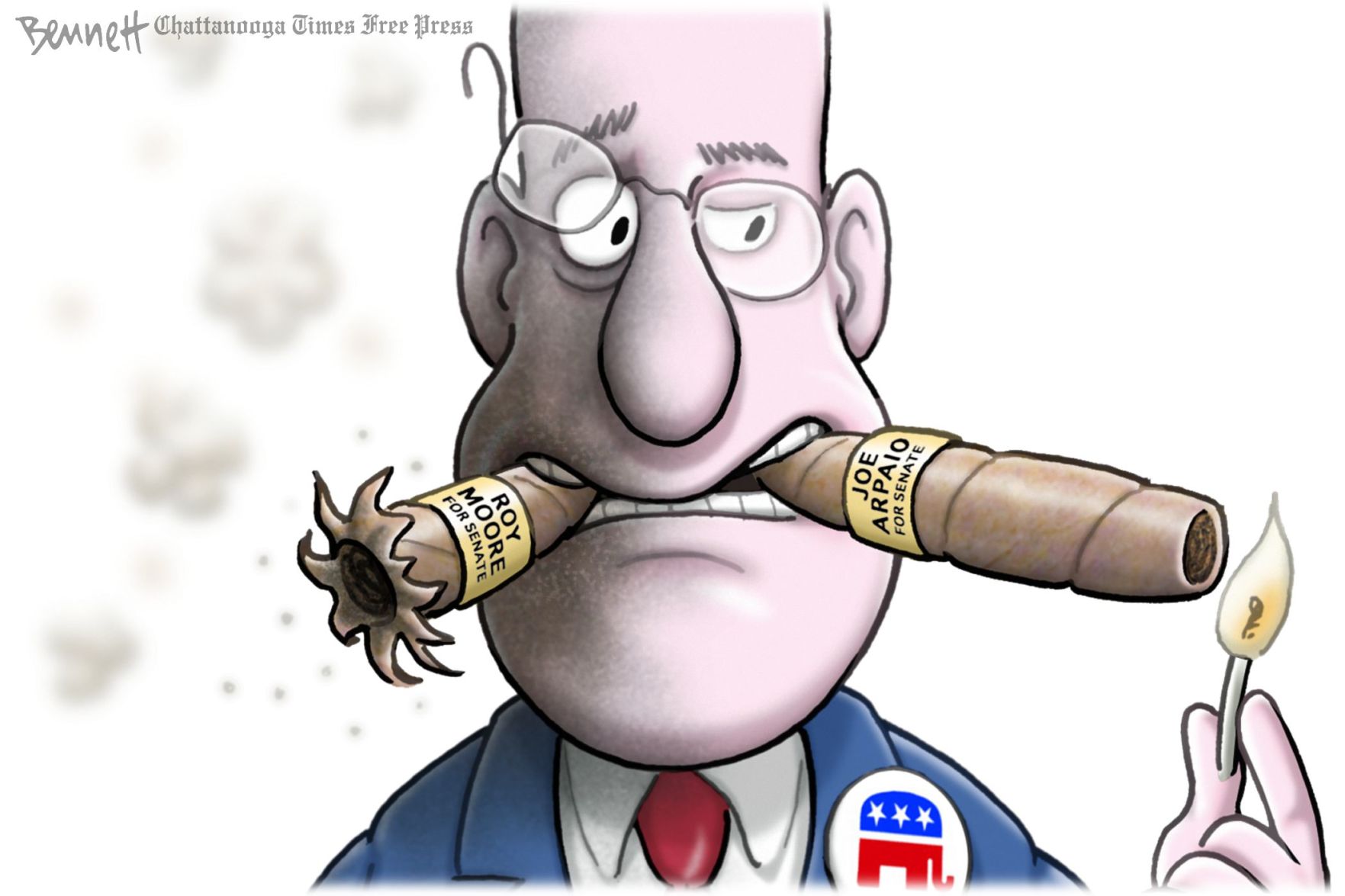 Clay Bennett editorial cartoon